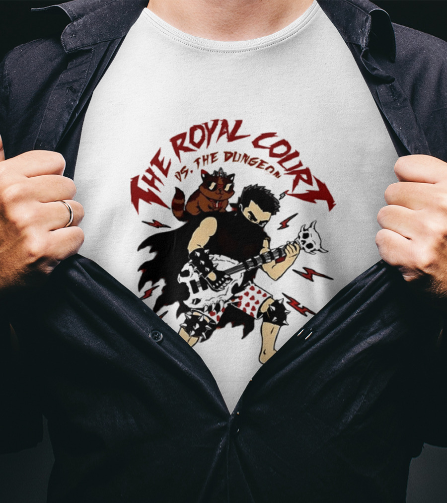 The Royal Court Vs The Dungeon Carl And Princess Donut Scott Pilgrim Vs The World T-Shirt