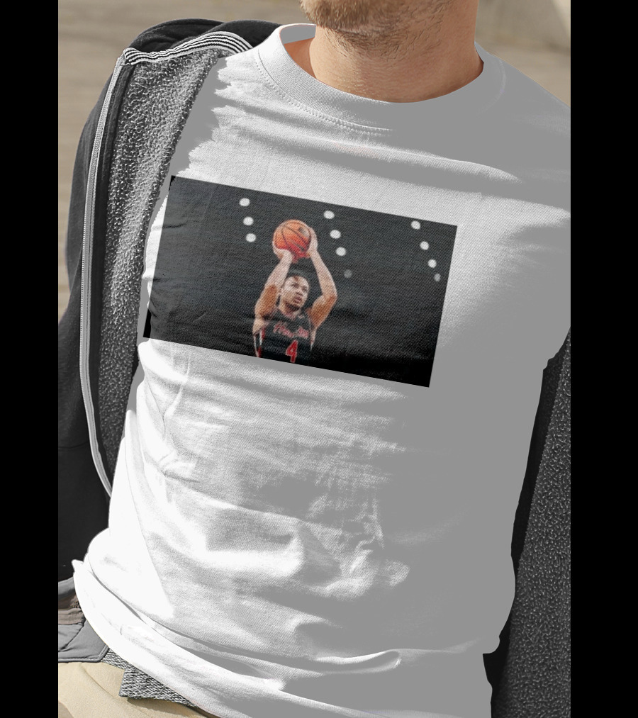 Kingston Flemings A Letter To NBA GMS Houston Basketball Player With Ball T-Shirt