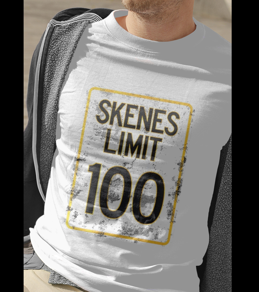 Skenes Limit 100 Pittsburgh Pirates Baseball T-Shirt