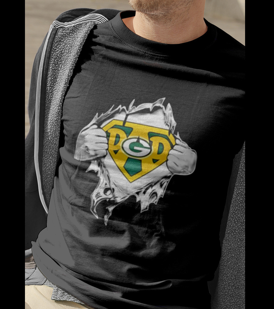 Green Bay Packers Super Dad PGD Father's Day T-Shirt