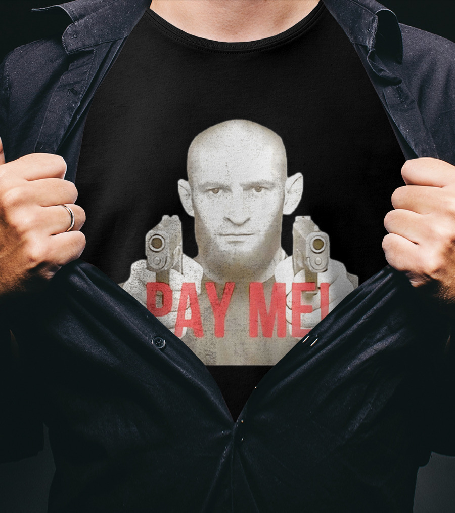 Khamzat Chimaev Pay Me Guns T-Shirt