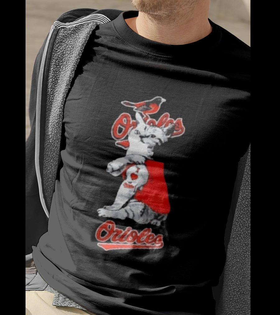 Orioles Cat Baltimore Baseball Orioles T-Shirt