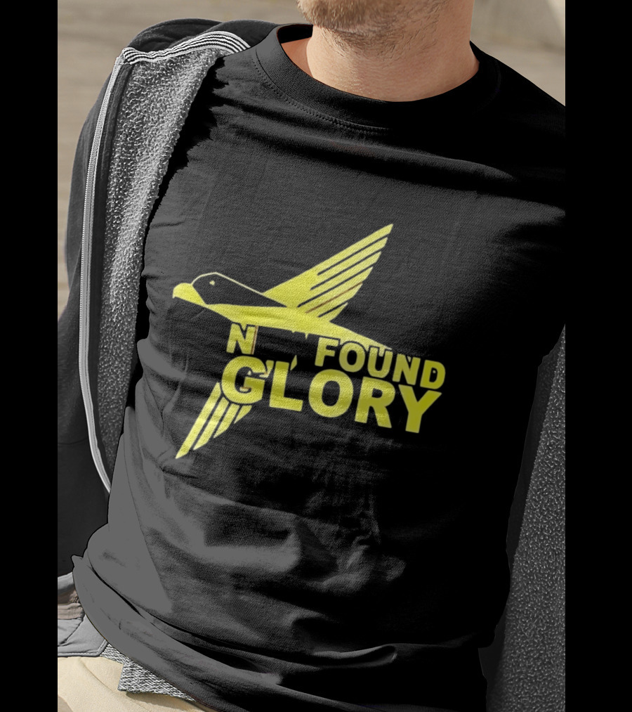 New Found Glory Yellow Flying Bird T-Shirt