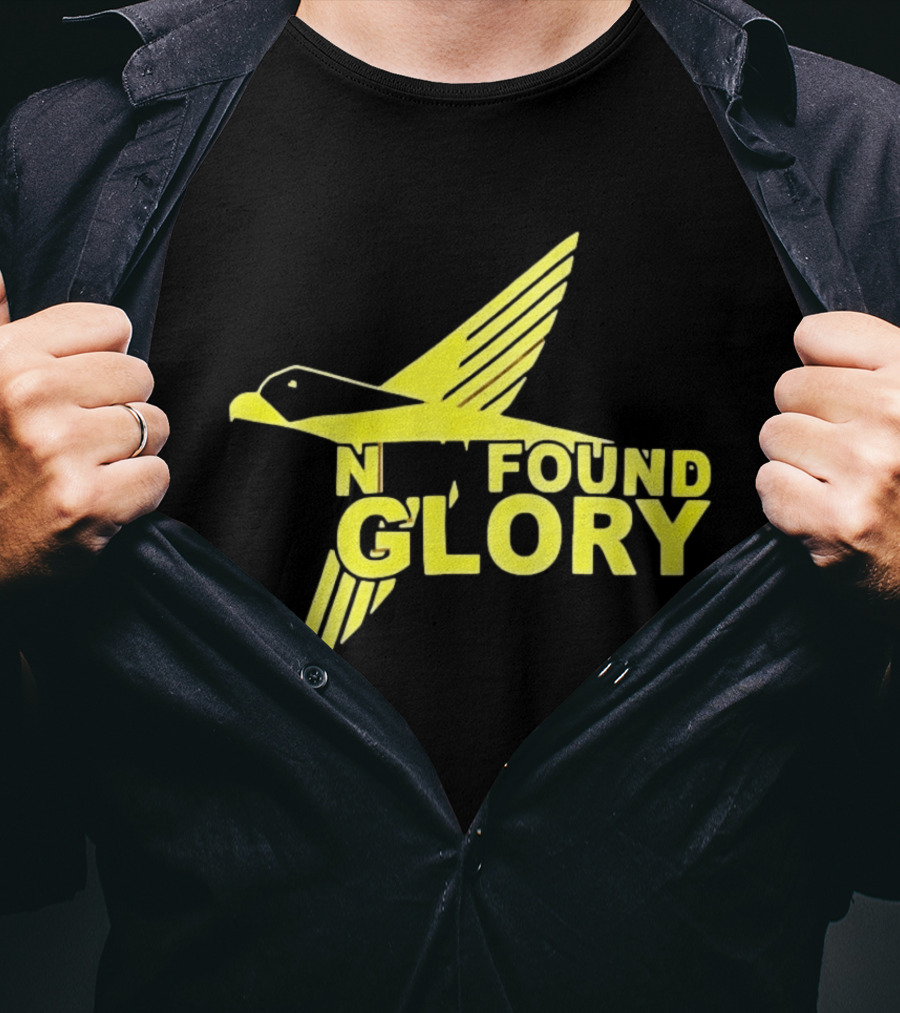 New Found Glory Yellow Flying Bird T-Shirt