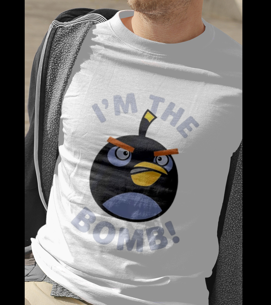 Angry Birds I'm The Bomb Character Face T-Shirt