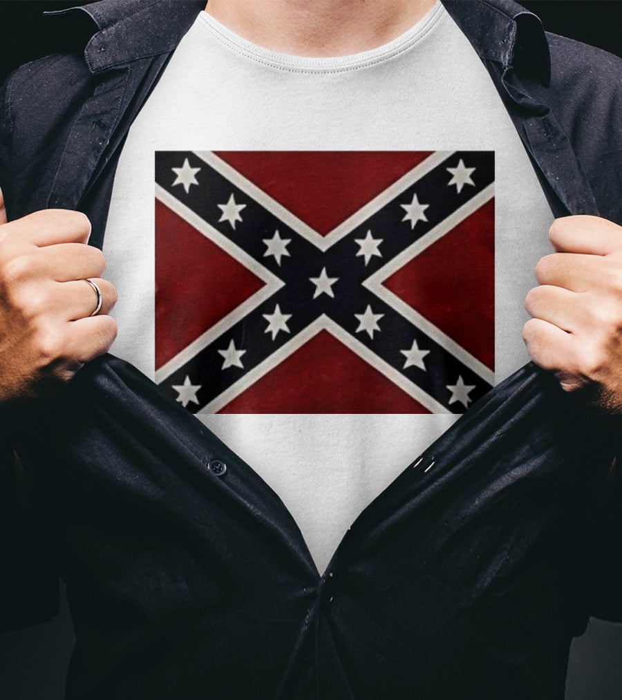 Mark Lee Confederate Rebel Flag T-Shirt