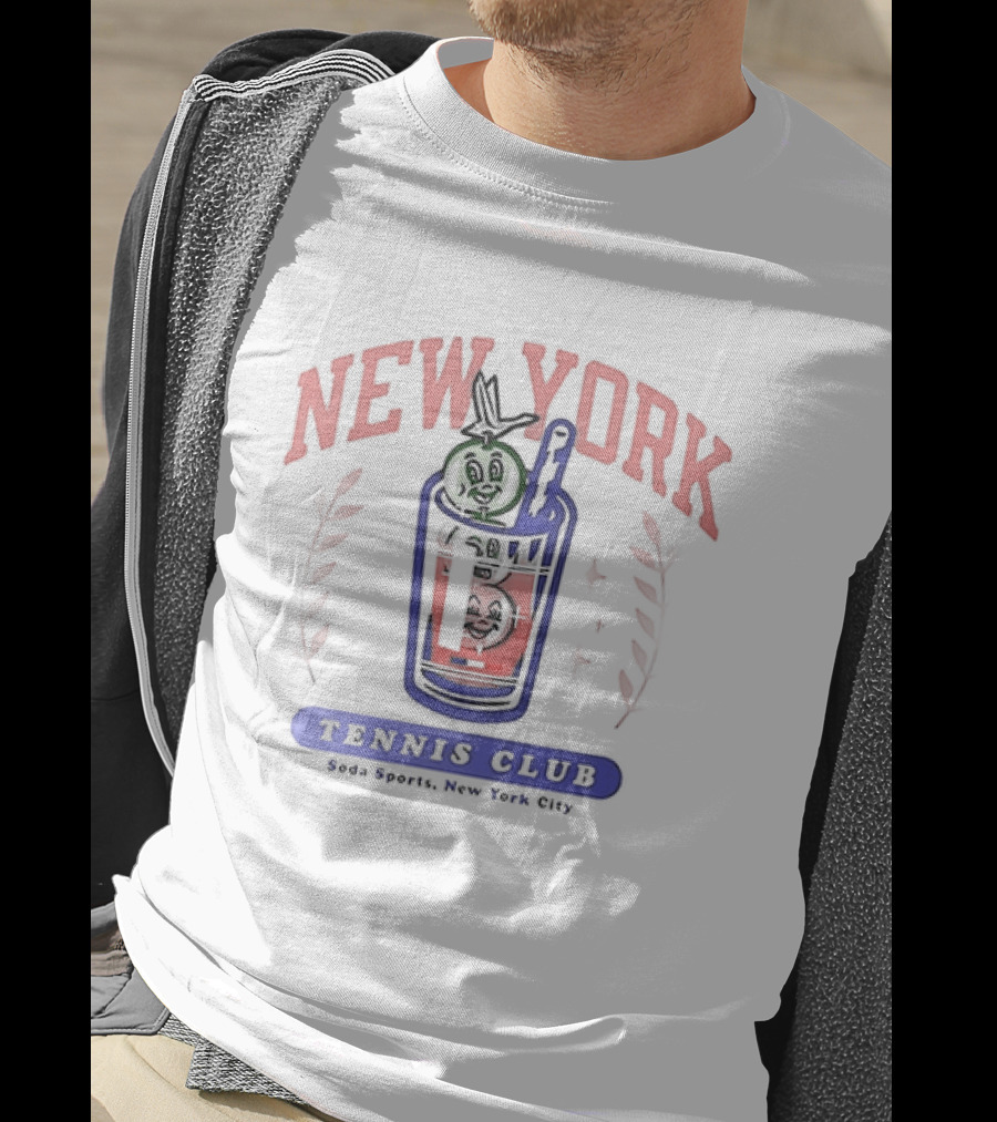 New York Tennis Club Soda Spots City T-Shirt