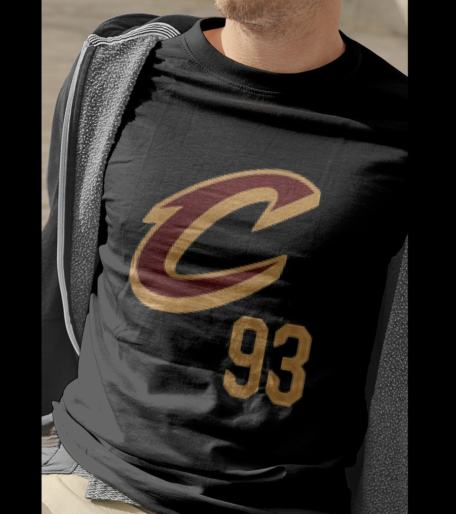 Cleveland Cavaliers Jelly Roll 93 Black Edition T-Shirt