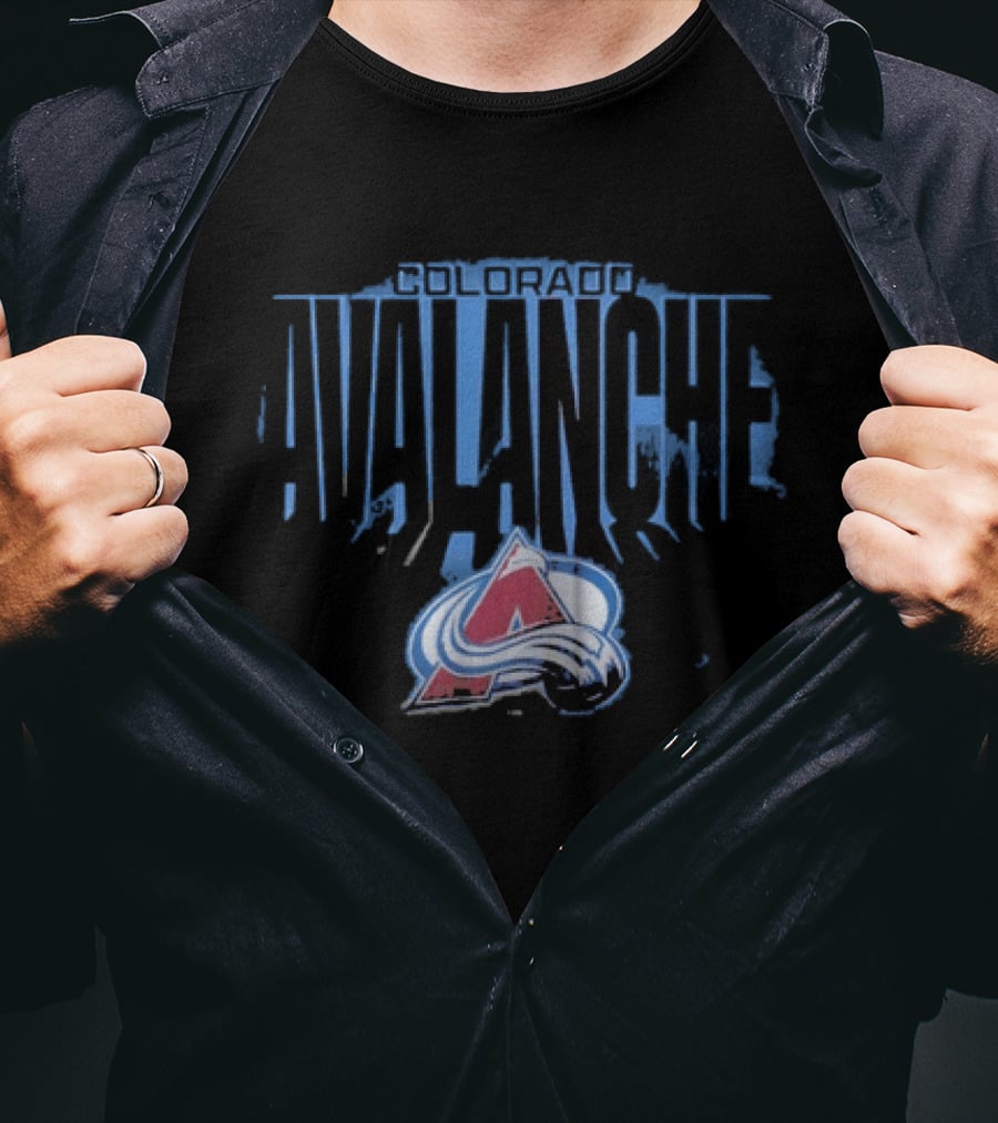 Colorado Avalanche Floodlight NHL 2026 Season T-Shirt