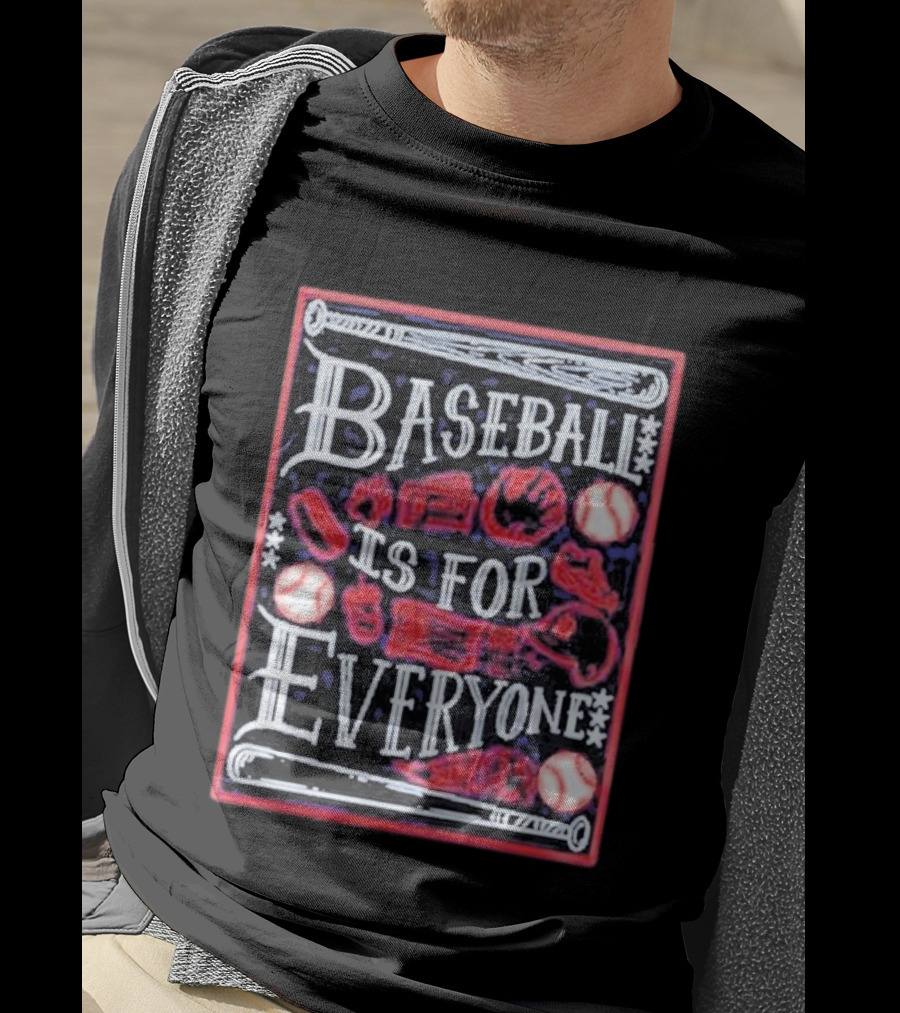 Detroit Tigers 2026 Baseball Is For Everyone Inclusivity And Diversity T-Shirt