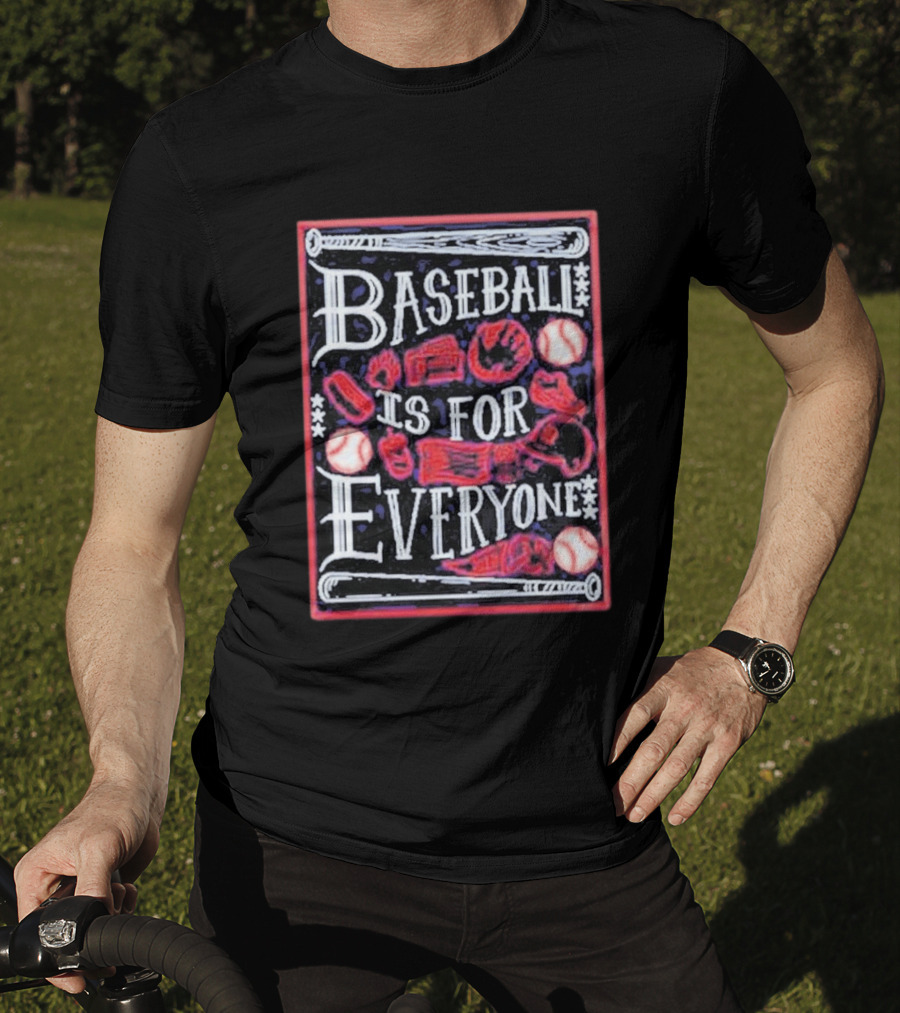 Detroit Tigers 2026 Baseball Is For Everyone Inclusivity And Diversity T-Shirt