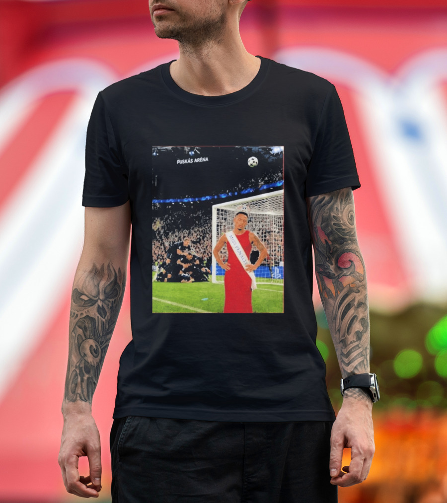 Gabriel Miss Penalty Puskás Aréna Football Moment T-Shirt