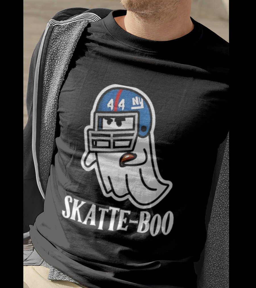 Ghost Skatte Boo Cam New York Giants Football 2025 Skatte Boo T-Shirt