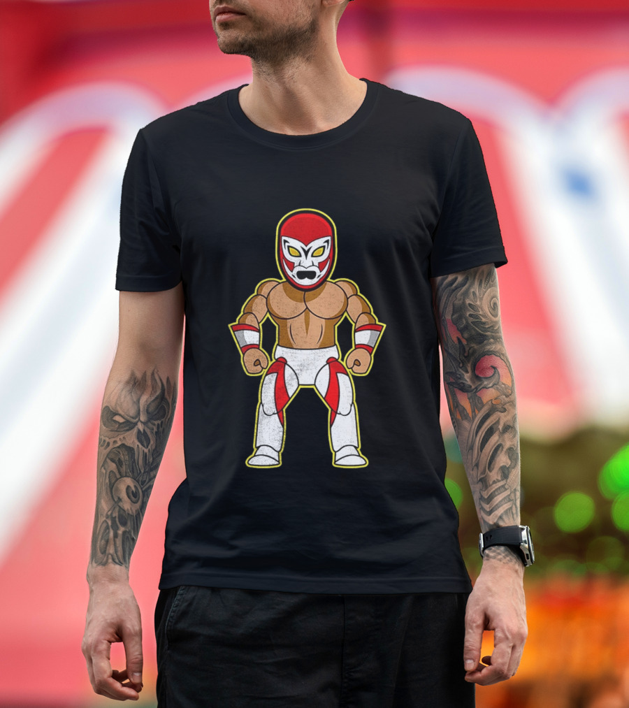 Microman AAA Superstar Masked Wrestler WWE 2025 Cartoon T-Shirt