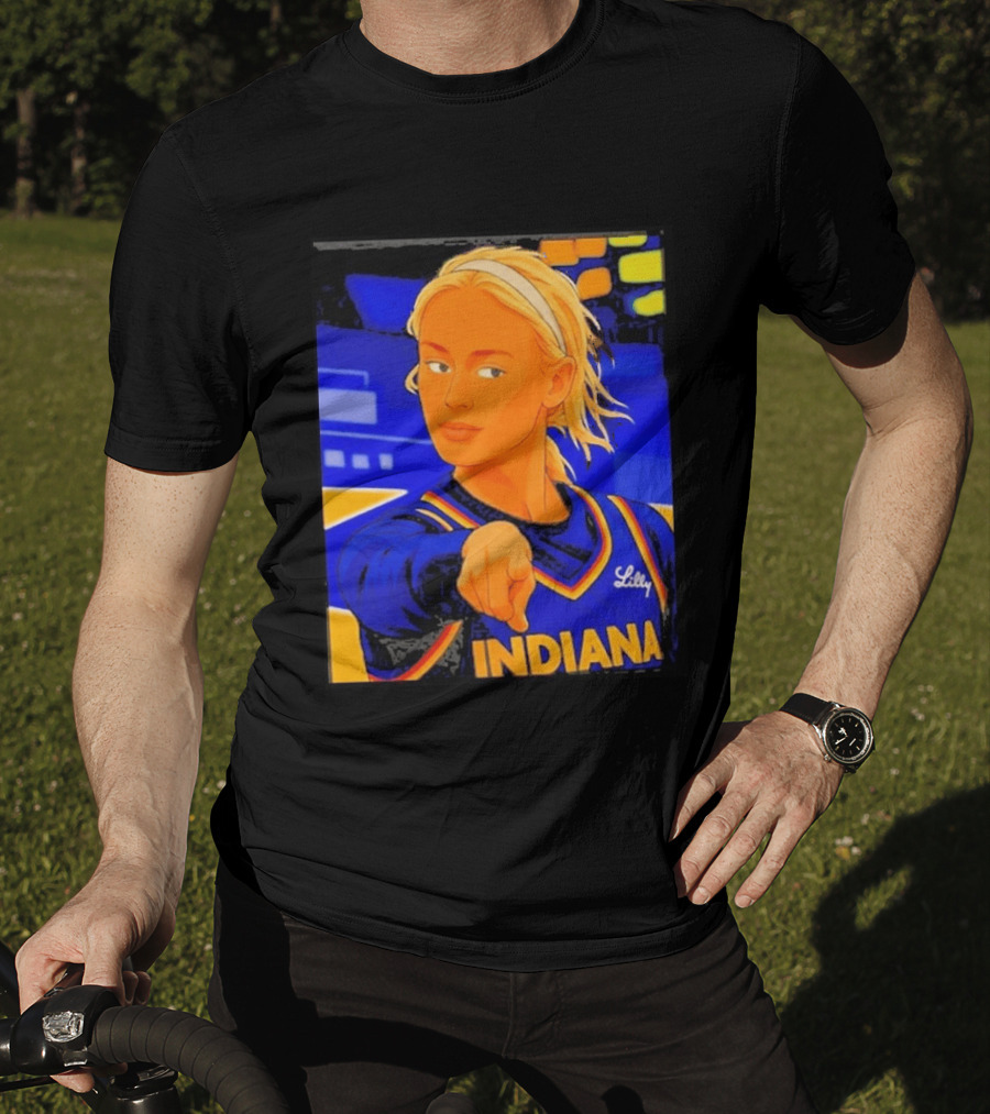 Indiana Fever Sophie Cunningham WNBA Player T-Shirt