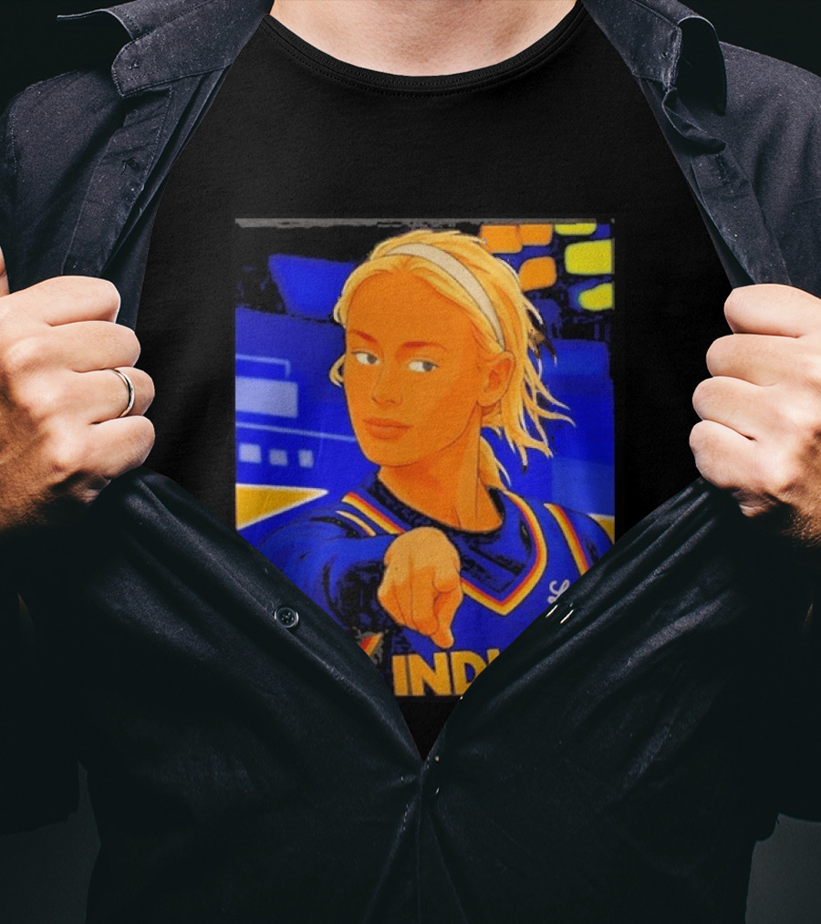 Indiana Fever Sophie Cunningham WNBA Player T-Shirt