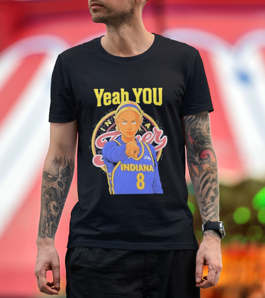 Yeah You Indiana Fever Number 8 T-Shirt