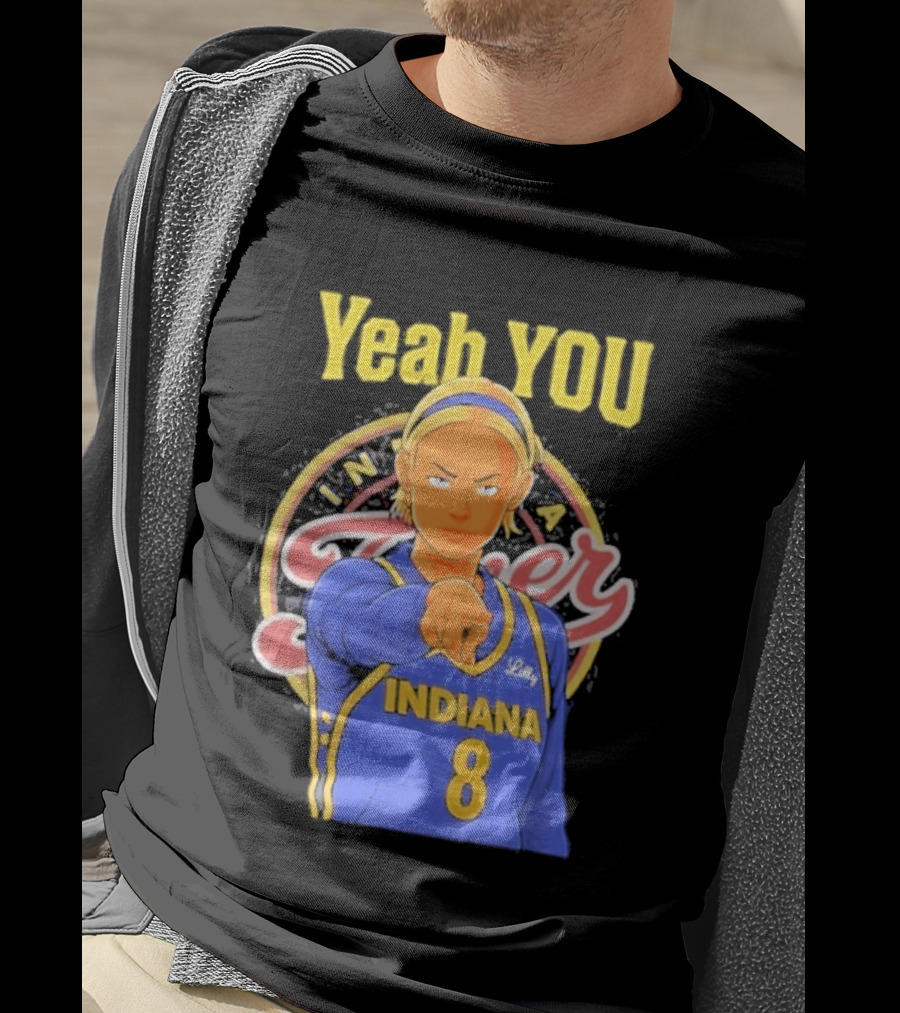 Yeah You Indiana Fever Number 8 T-Shirt