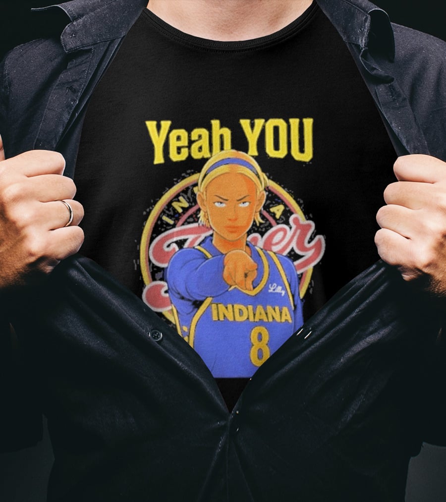 Yeah You Indiana Fever Number 8 T-Shirt