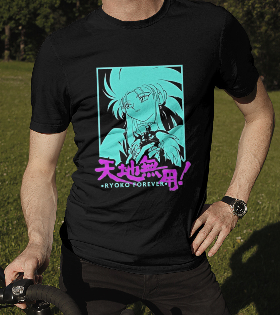 Tenchi Muyo Ryoko Forever Anime Character Illustration Gaming T-Shirt