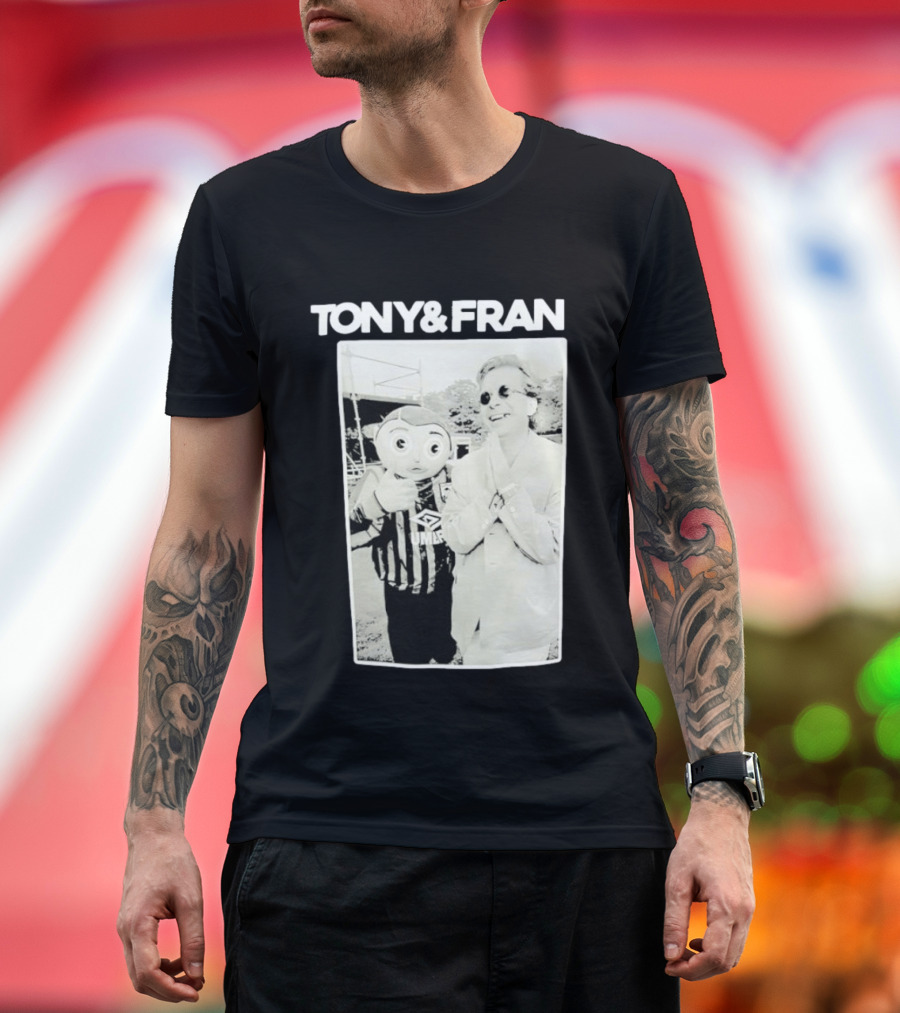 TONY & FRAN Frank Sidebottom Umbro Motif T-Shirt