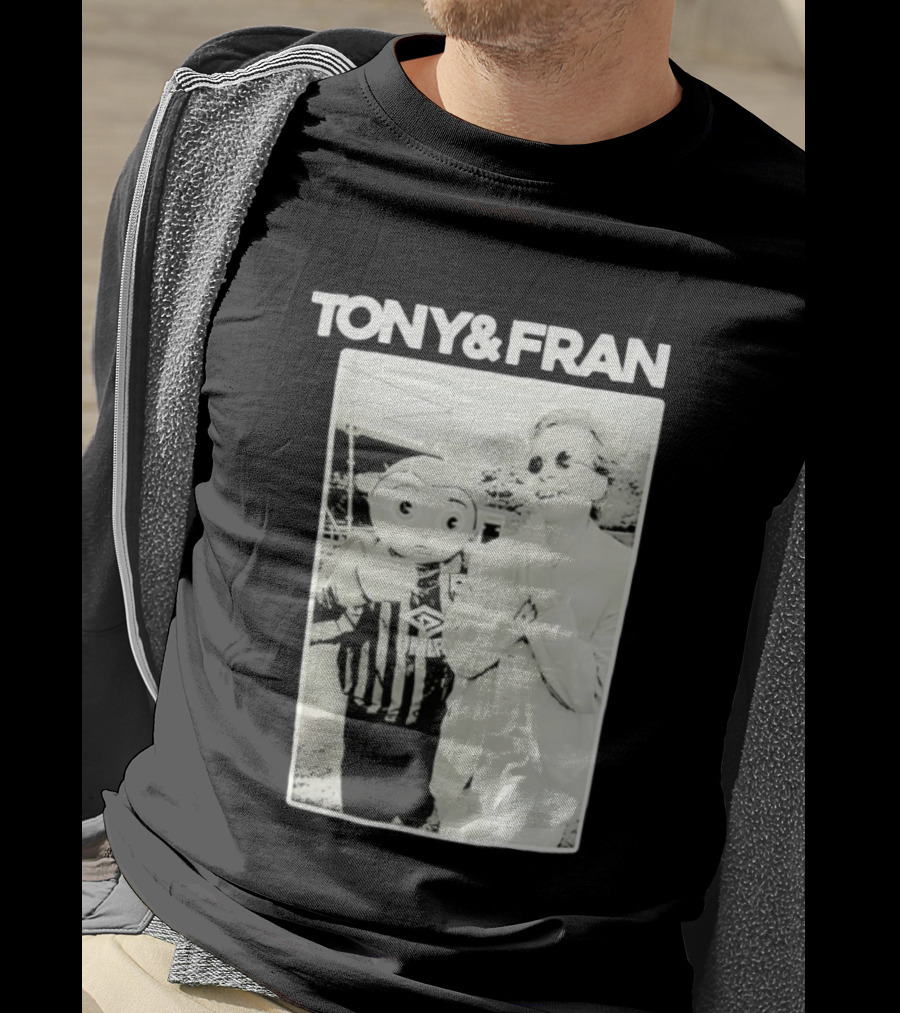 TONY & FRAN Frank Sidebottom Umbro Motif T-Shirt