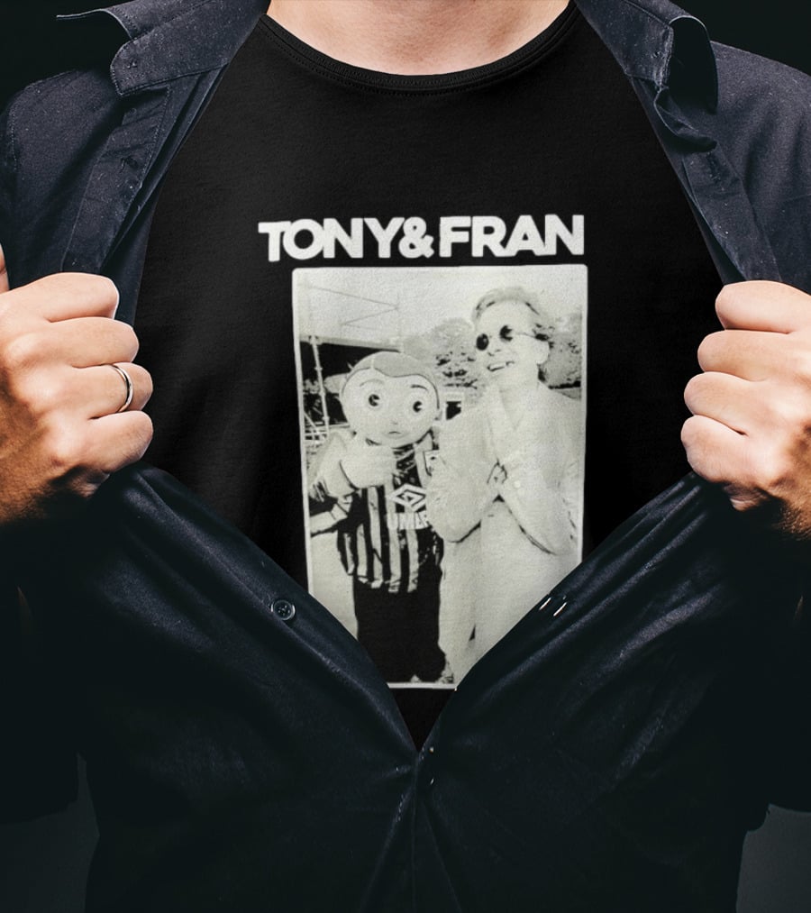 TONY & FRAN Frank Sidebottom Umbro Motif T-Shirt