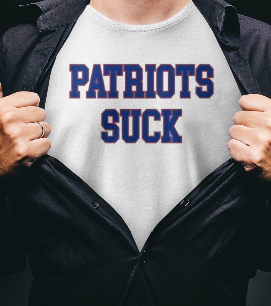 Buffalo Bills Patriots Suck NFL Rivalry Fan Gear T-Shirt