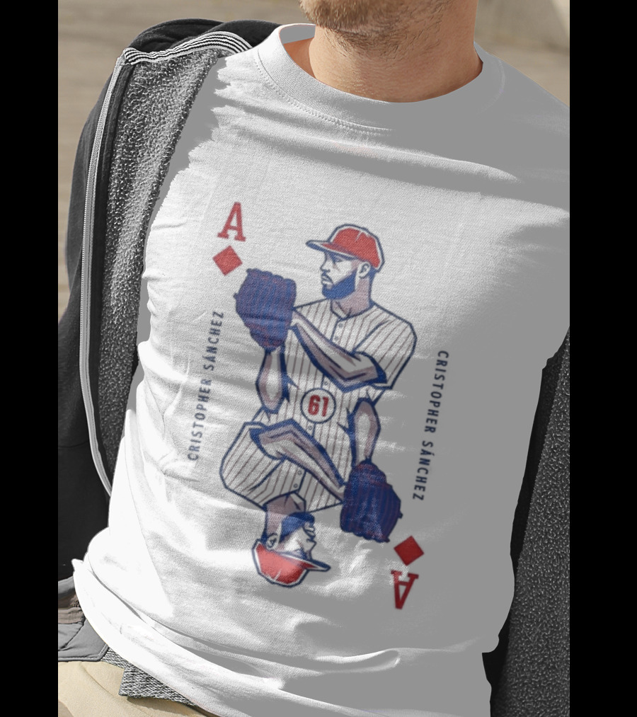 Cristopher Sánchez Ace Of Diamonds Baseball Player T-Shirt
