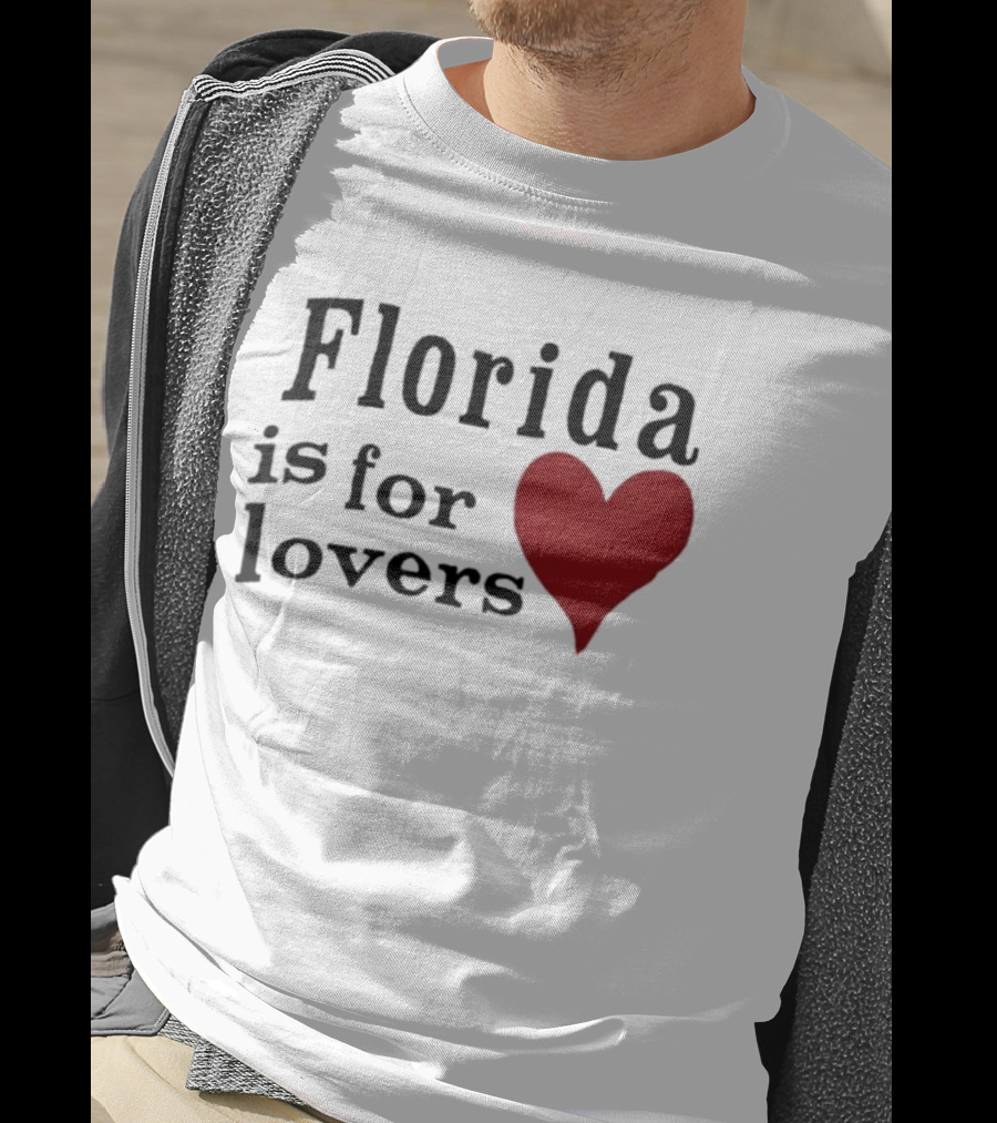 Florida Is For Lovers Heart T-Shirt