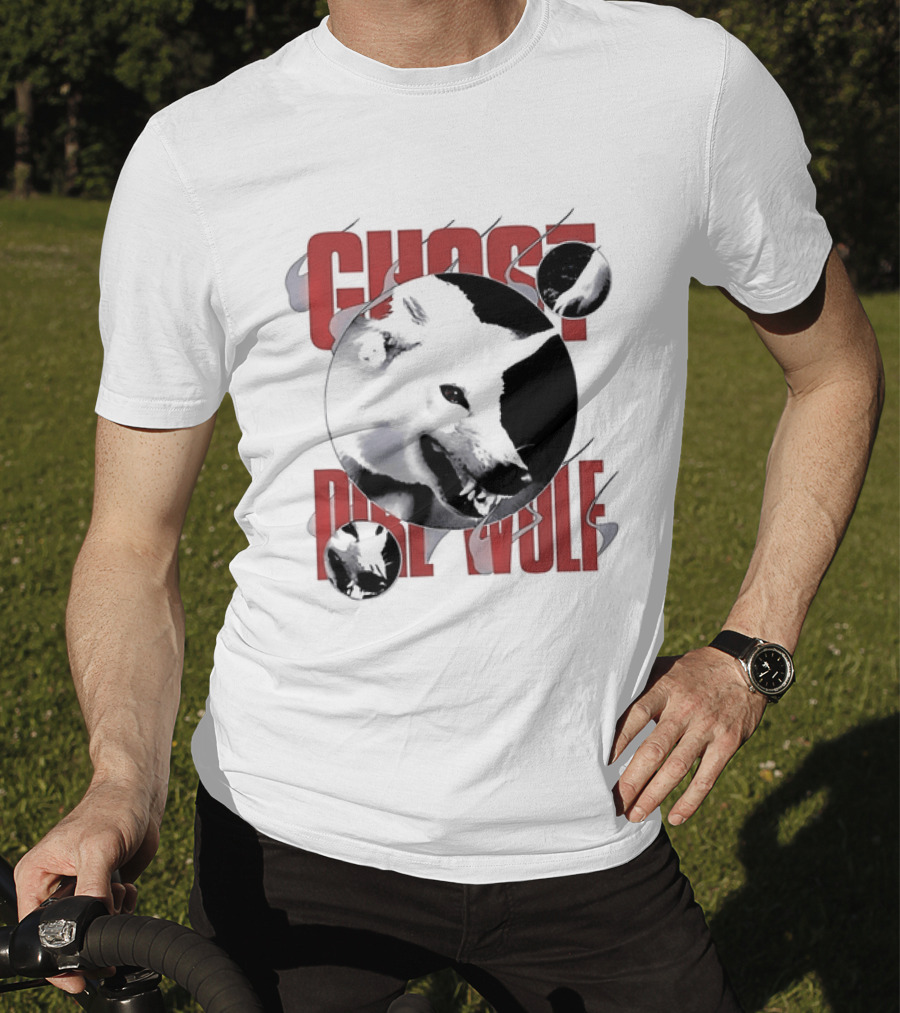 Ghost Dire Wolf Game Of Thrones Fan T-Shirt