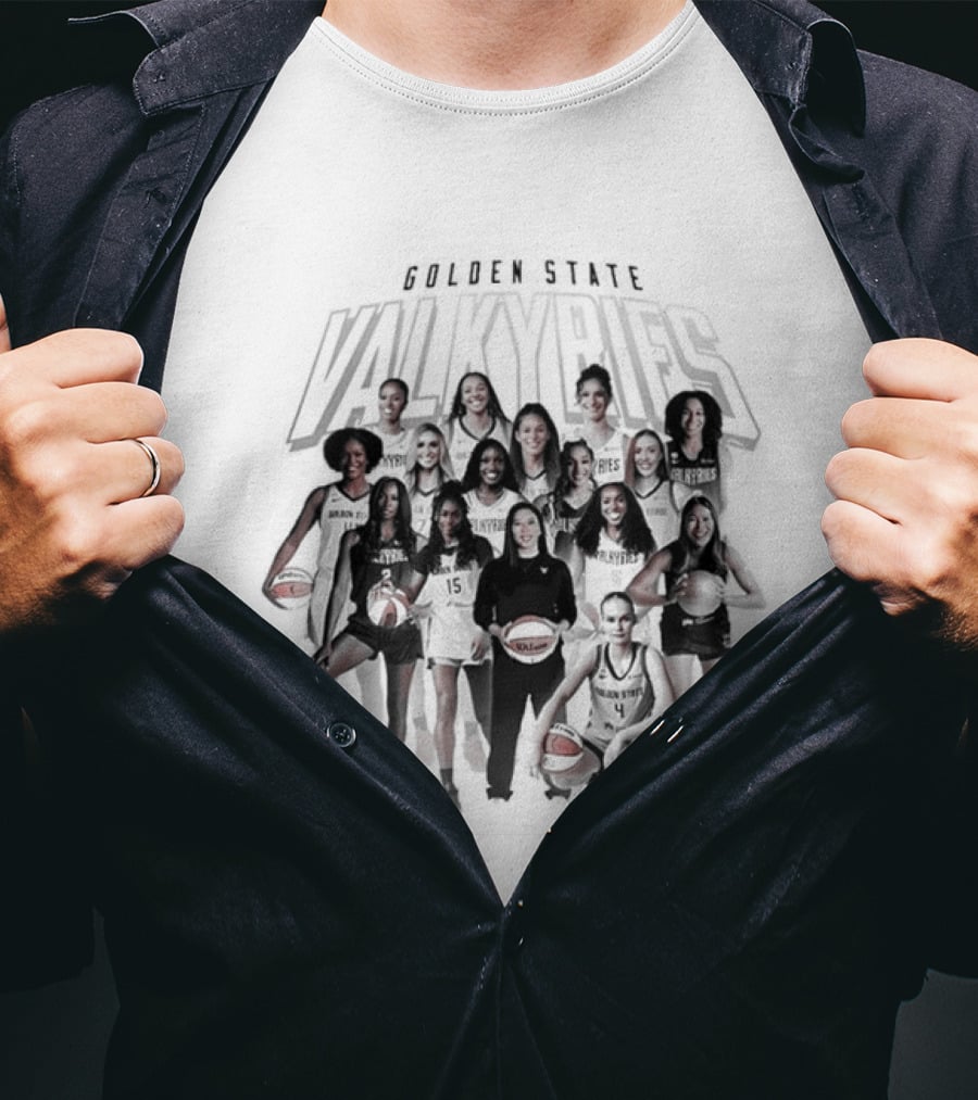 Golden State Valkyries WNBA Basketball San Francisco 2026 Team T-Shirt