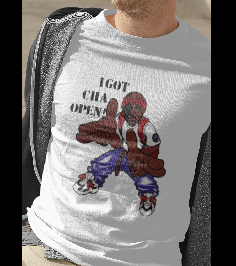 I Got Cha Opin Cartoon Character Graphic Hip Hop T-Shirt