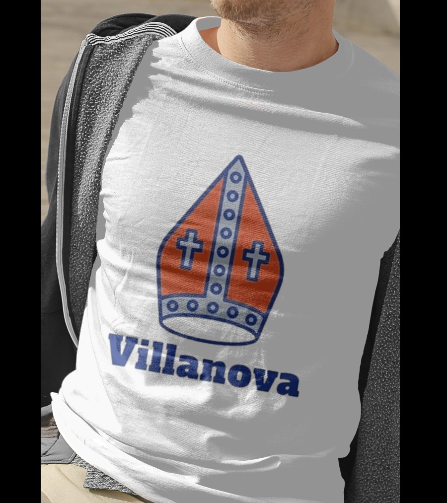 Villanova Nova Knicks Pope New York Basketball NBA 2026 Mashup T-Shirt