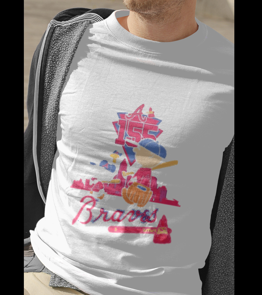 155th Anniversary Atlanta Braves Charlie Brown Snoopy 1871 2026 T-Shirt