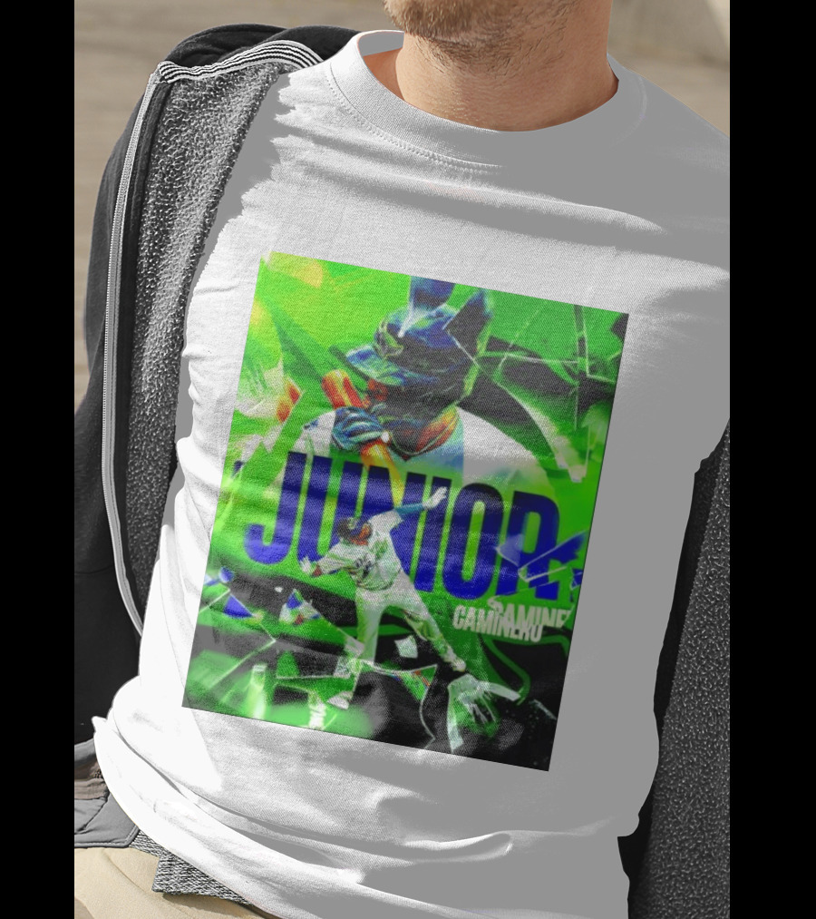 Junior Caminero Tampa Bay Rays La Maxima Baseball Legend T-Shirt