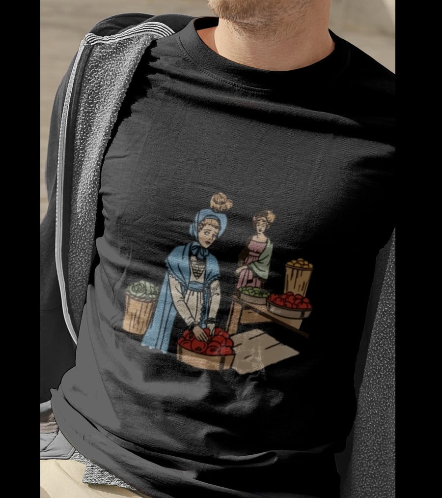 Anxiety Is So Embarrassing Oh No I'm Terrified At The Farmer's Market T-Shirt