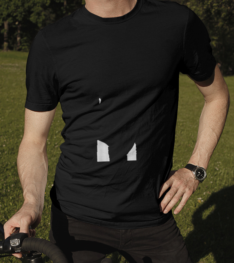 Bad Bunny Bunny Face Split Sunglasses T-Shirt