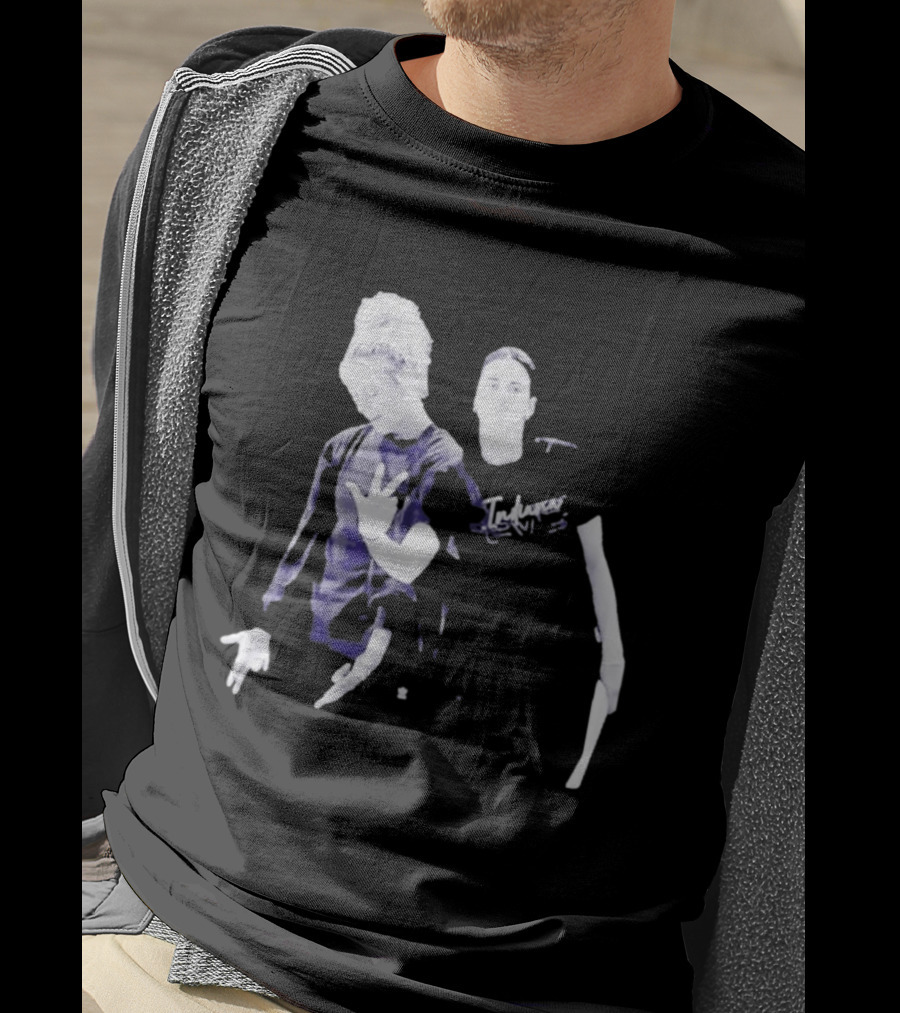 Caitlin Clark Sophie Cunningham Black White Photo And Indecisive T-Shirt