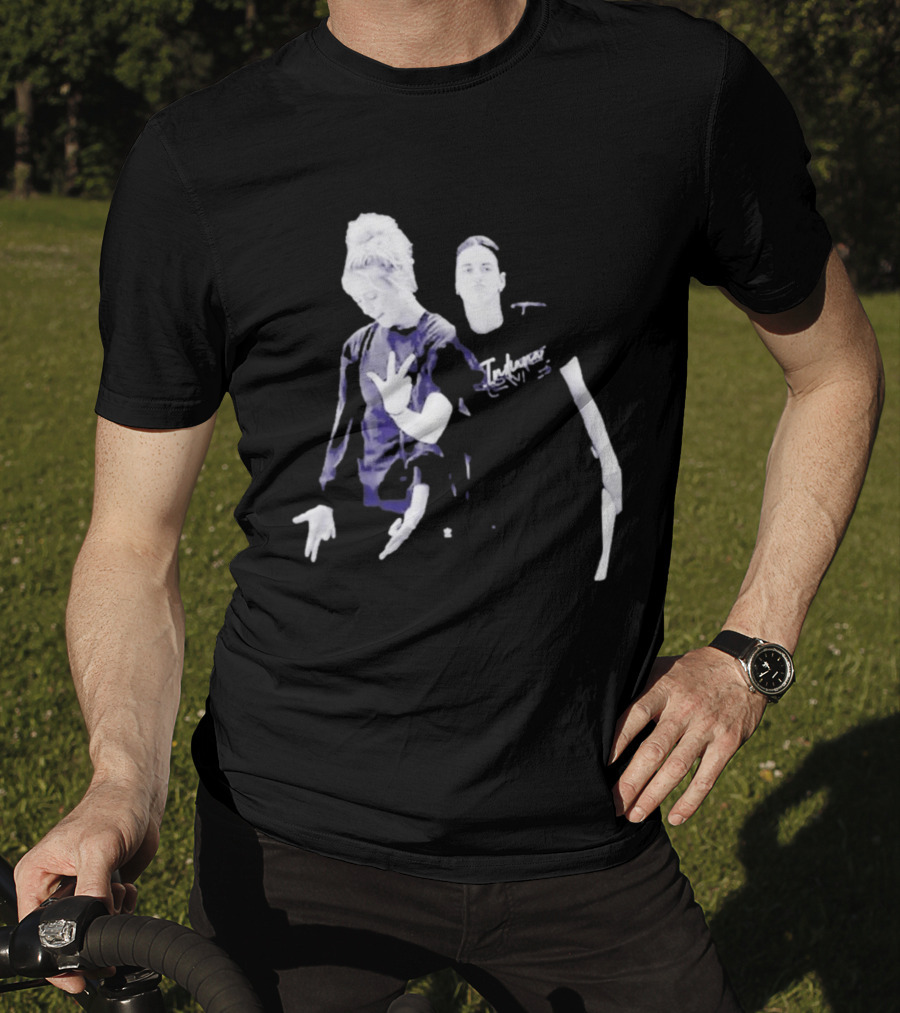 Caitlin Clark Sophie Cunningham Black White Photo And Indecisive T-Shirt