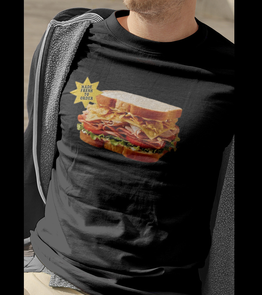 Capri Sun Made Fresh To Order Post Swim Sandwich Summer Snack T-Shirt
