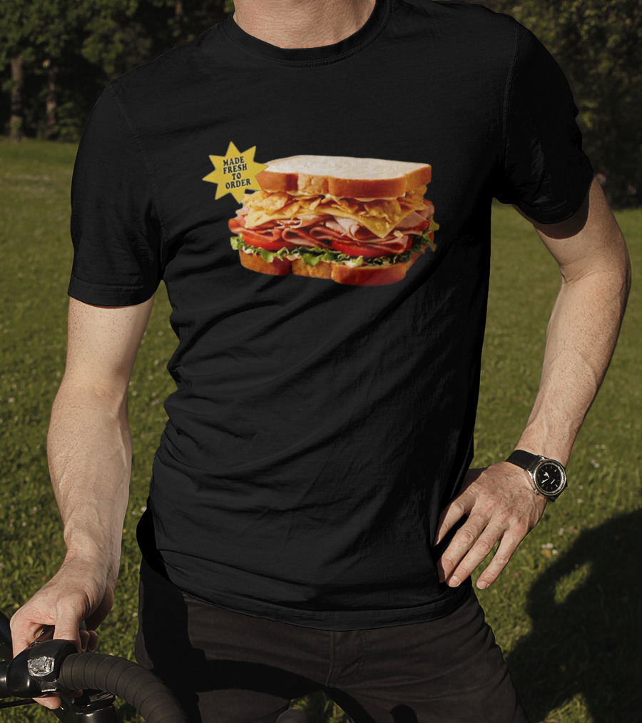 Capri Sun Made Fresh To Order Post Swim Sandwich Summer Snack T-Shirt