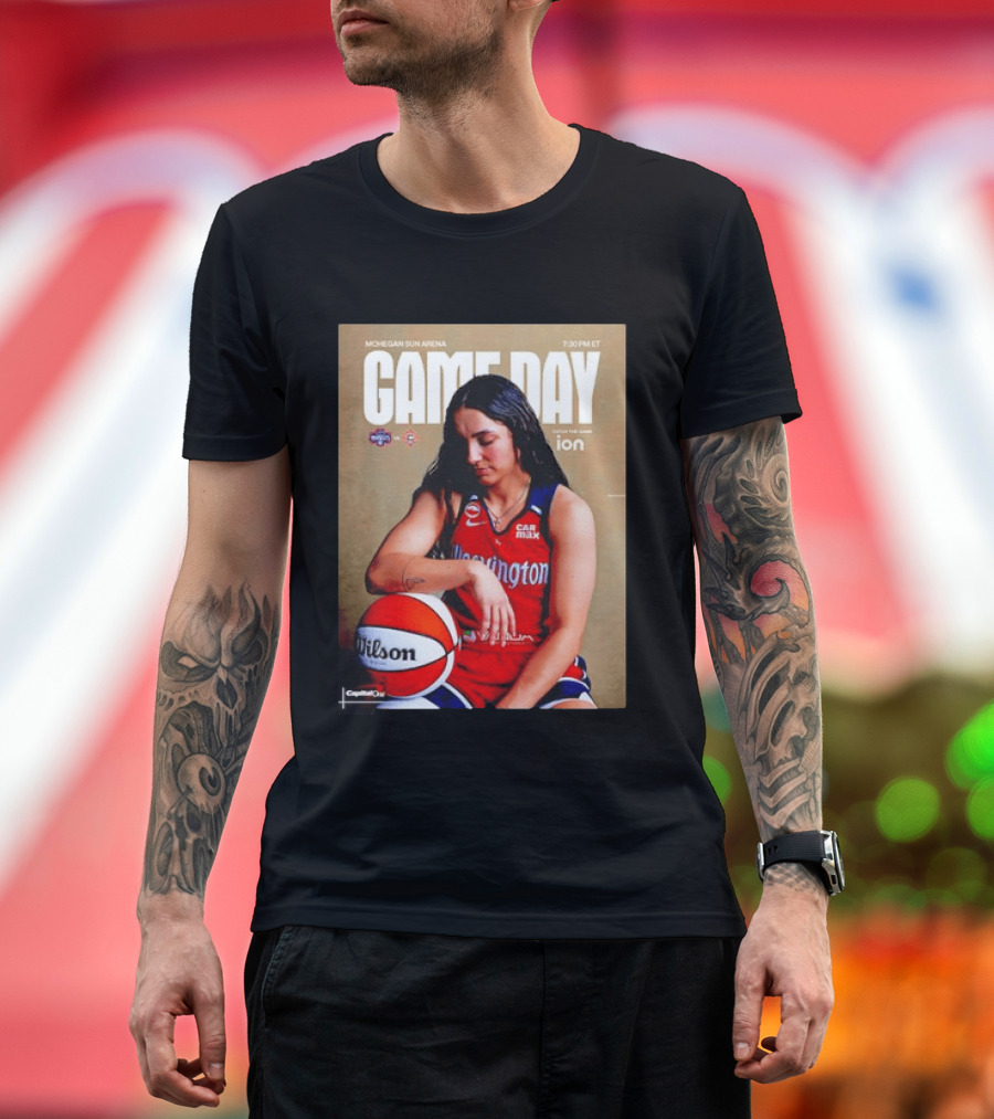 Mohegan Sun Arena Game Day Washington Mystics Sonia Citron 7:30 PM ET T-Shirt