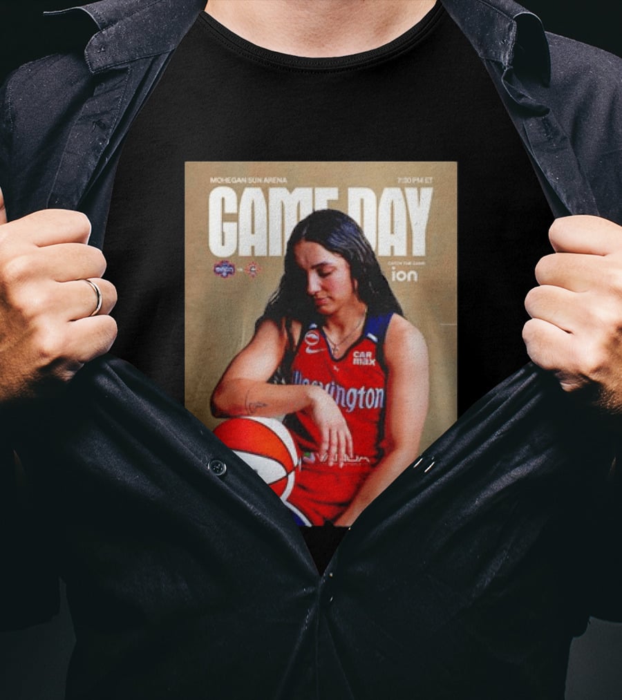 Mohegan Sun Arena Game Day Washington Mystics Sonia Citron 7:30 PM ET T-Shirt