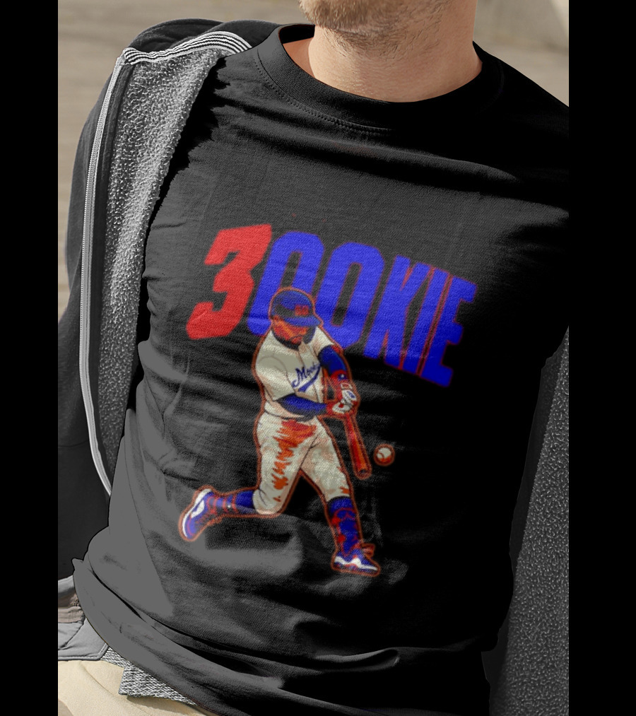 Mookie Betts Los Angeles Dodgers 300Kie Baseball 50 T-Shirt