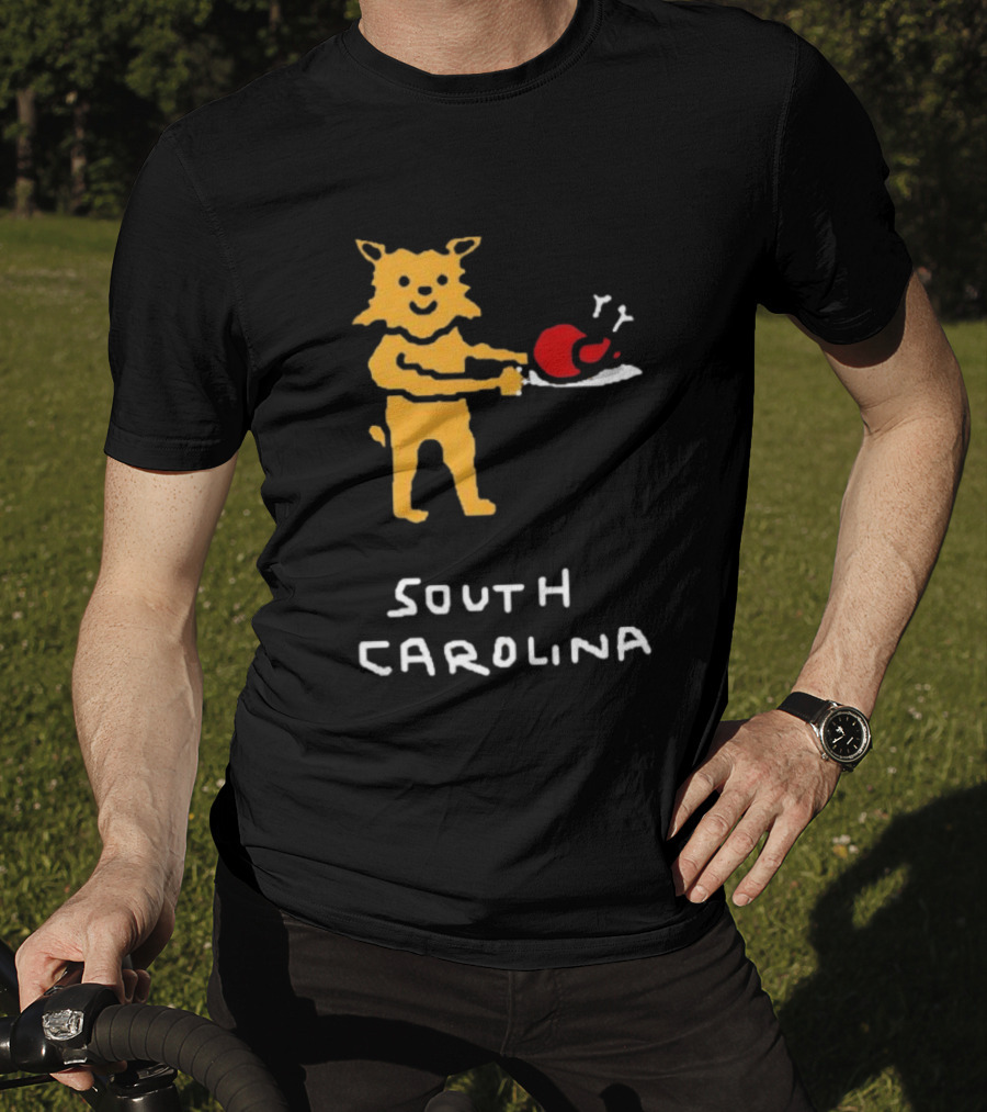 South Carolina Gamecocks 2026 27 SEC Football Schedule Cartoon T-Shirt