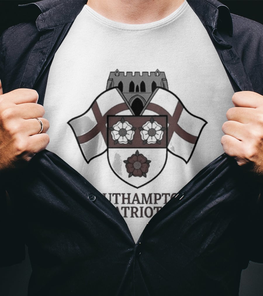 Southampton Patriots Emblem Celebrating Henry Nowak Legacy T-Shirt