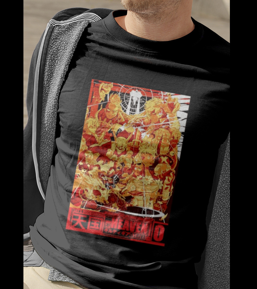 Guilty Gear Strive Characters Sol Badkai Ky Kiske May Ramlethal Heaven 10 Japanese T-Shirt