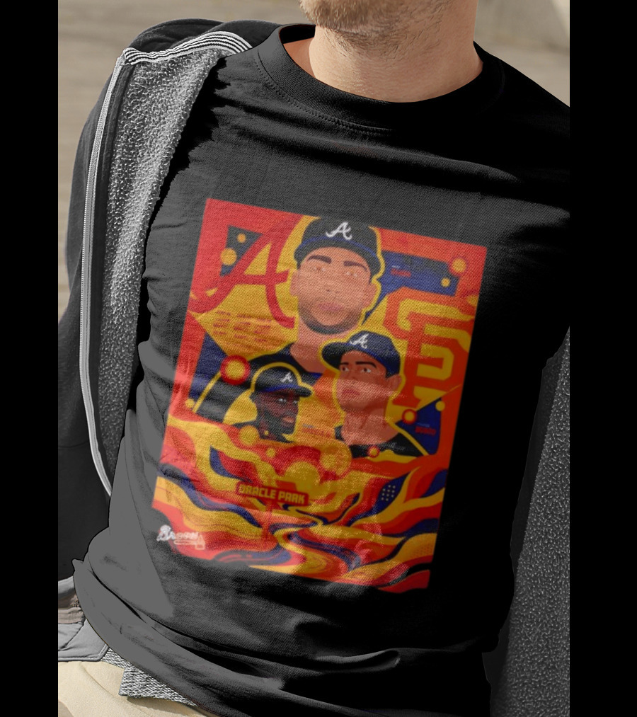 Atlanta Braves Vs. Giants Oracle Park Series Olson Dubon Harris II T-Shirt
