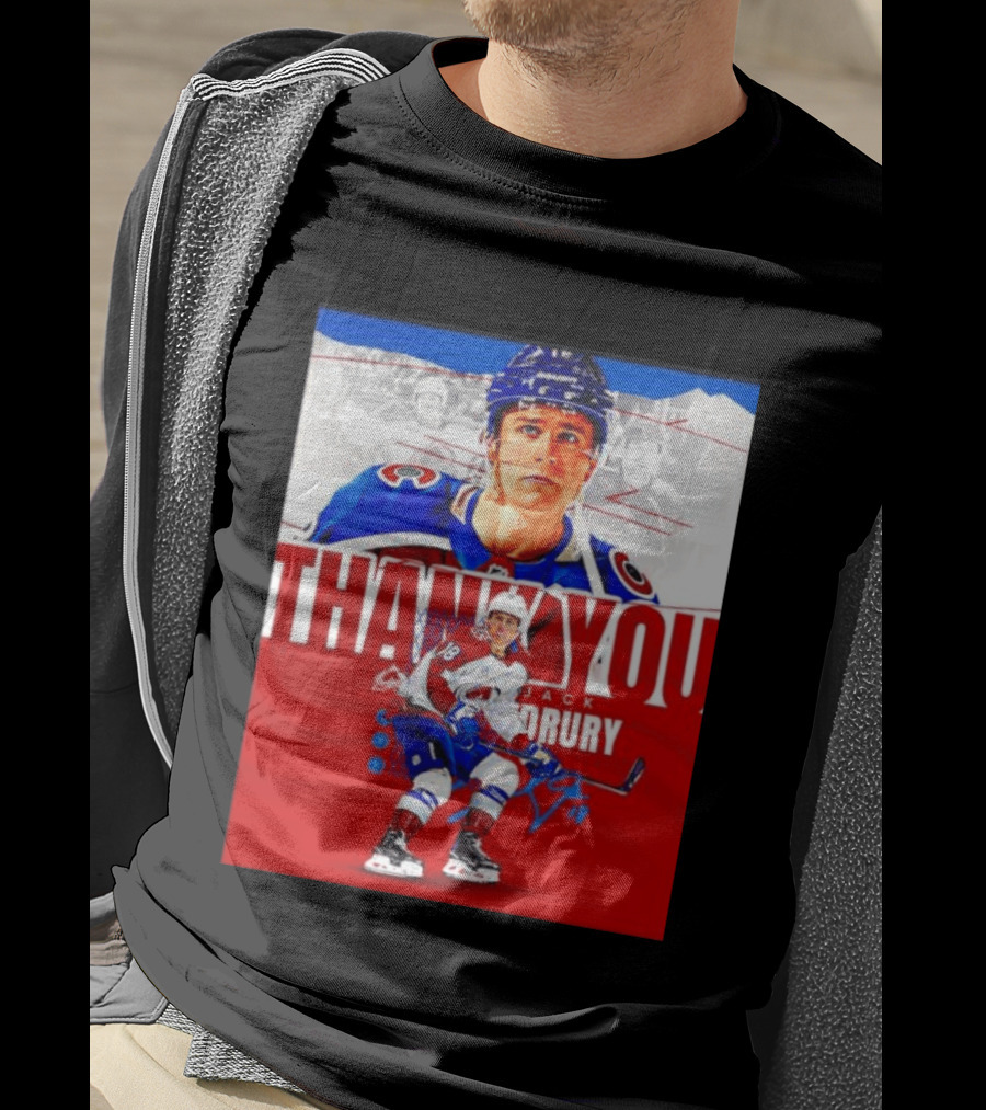 Jack Drury Thank You Colorado Avalanche T-Shirt